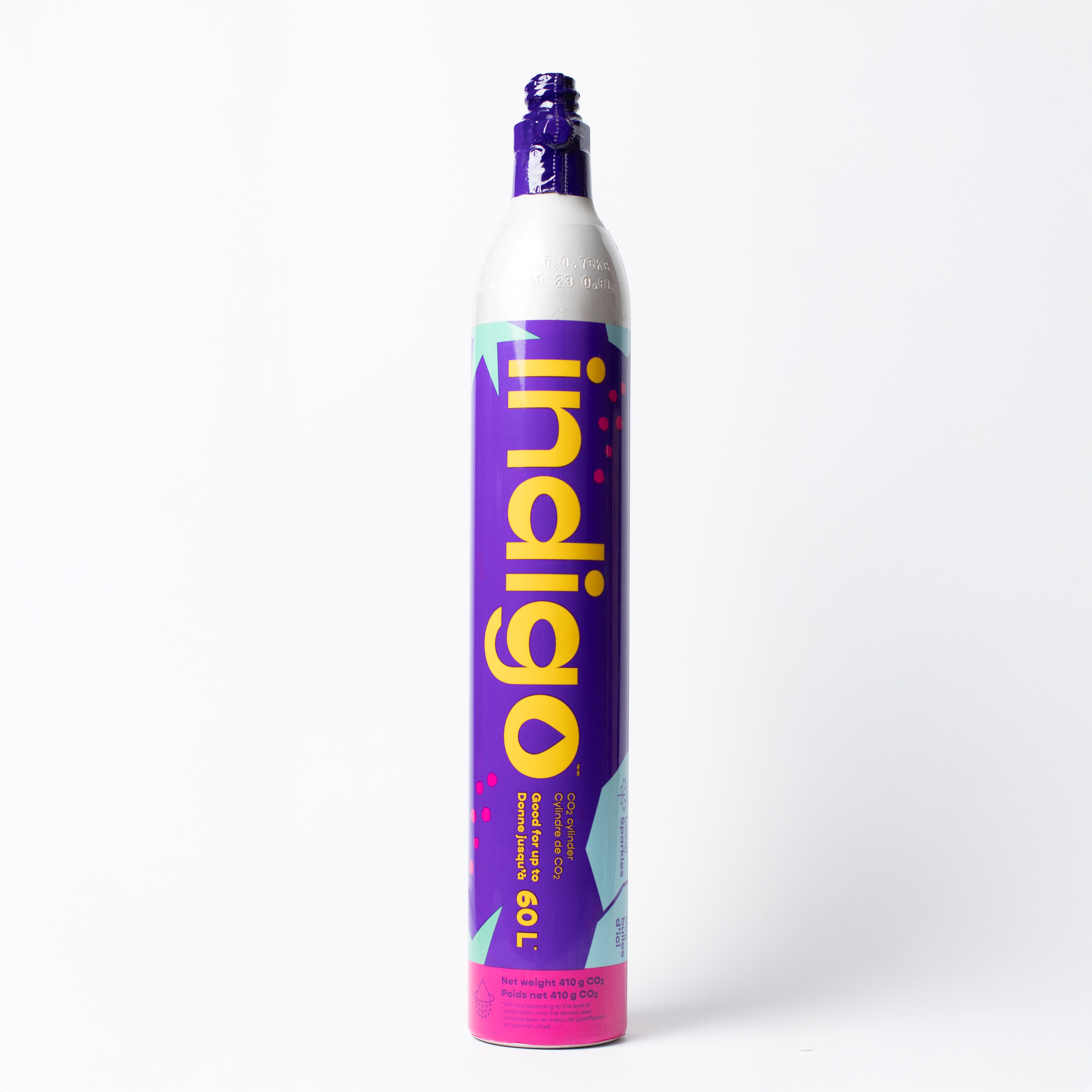 Classic Twist 60L CO2 cylinder compatible with SodaStream and