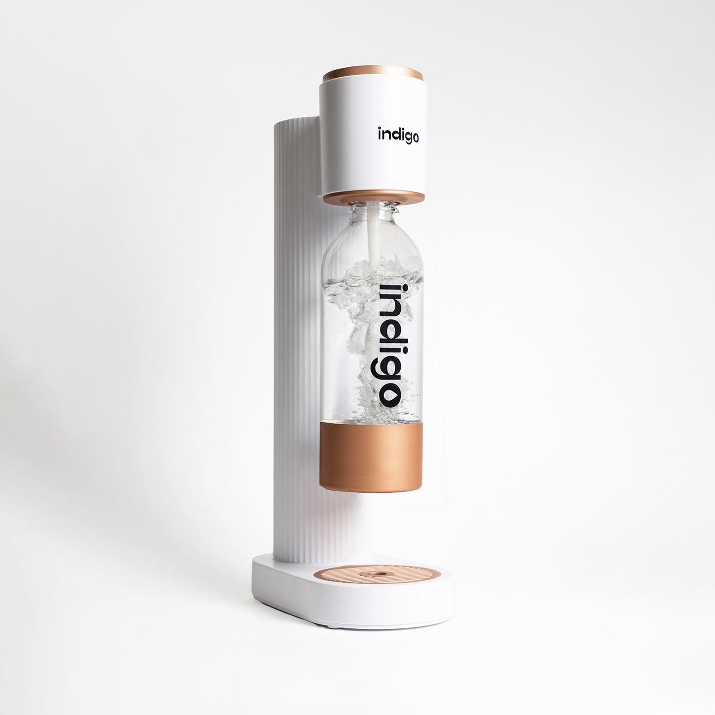 Machine à eau pétillante avec bouteille réutilisable (sans cylindre)