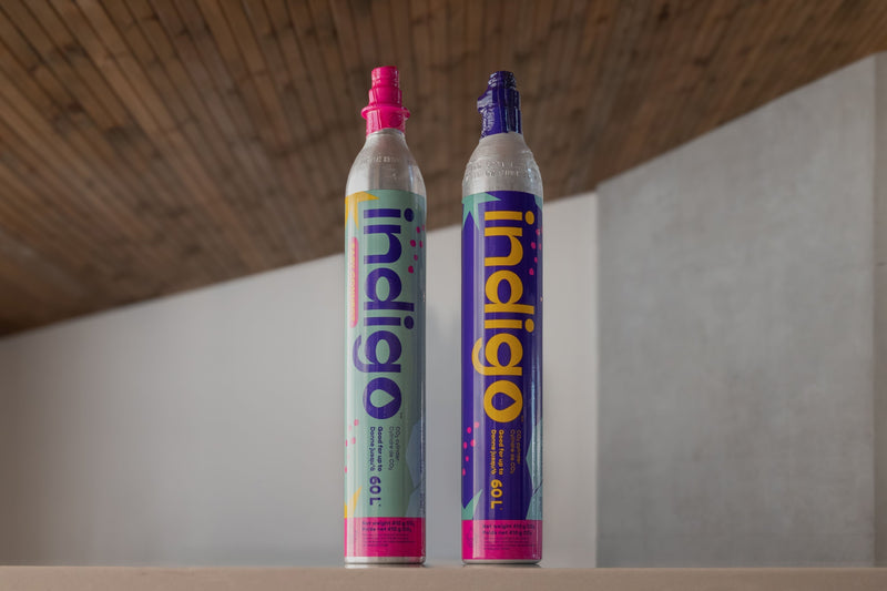 Quel cylindre va avec quelle machine à eau pétillante? Le guide Indigo Soda