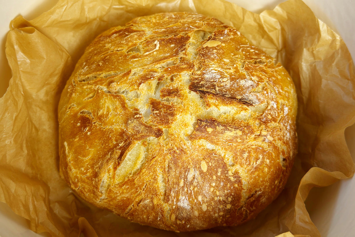 Pain maison à l’eau pétillante : une recette avec 2 ingrédients