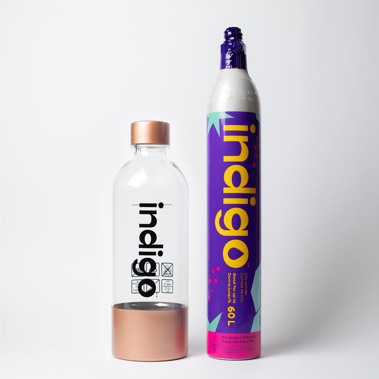 Cylindre unique  Classic Twist et bouteille réutilisable